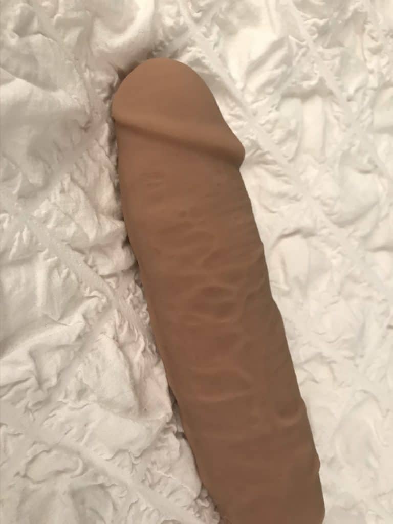 Blissful Creations Mailman Cock Sleeve on Bed-2